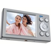 Resim Dashanshop Yüksek Çözünürlüklü 5 Megapiksel 1080p Gray 32g Hafıza Kartlı Dijital Fotoğraf Makinesi 16x Zoom Seyahat İçin Küçük Ve Taşınabilir 