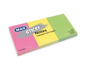 Resim 3651 Yapışkanlı Not Kağıdı 35mmx 51mm 3x100 Sayfa 