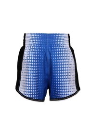 Resim DO-SMAI Dijital Baskılı Fileli Kickboks Fitness Boks Muay Thai Antrenman Şortu Spor Şort Kbs239 