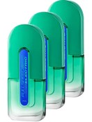 Resim Avon Full Speed Electric Erkek Parfüm Edt 75 Ml. Üçlü Set 