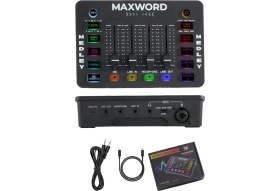 Resim Midex Arcade Pack-3 Medley Ses Kartı ve MX-2020 Mikrofon Gaming Canlı Yayın Stüdyo Seti 