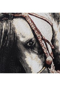 Resim Hayvan Serisi-03 Dokuma Goblen Kumaş-At-3 