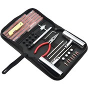 Resim Reedark 46 Parça Lastik Tamir Seti - Araba, Motosiklet, Elektrikli Araçlar İçin Hızlı Tamir, Taşınabilir Kutu İle 