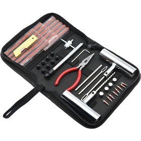 Resim Reedark 46 Parça Lastik Tamir Seti - Araba, Motosiklet, Elektrikli Araçlar İçin Hızlı Tamir, Taşınabilir Kutu İle 
