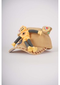Resim Miniko Kids Kitti Erkek Çocuk Çıkabilen Uzayan Oyuncaklı Işıklı Şapka Renkli 