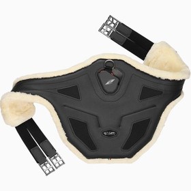 Resim Techno-Fur At Eyer Kolonu Suni Kürklü - Siyah / 135 cm 