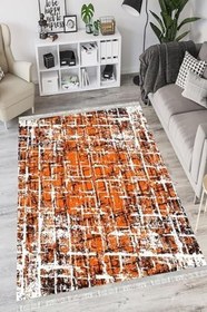 Resim Pastel Westa Kaymaz Tabanlı Yıkanabilir Antibakteriyel Dijital Baskı Pastel Halı Kilim, PS-6052A-WST-100X350 