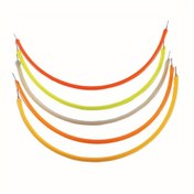 Resim 4 adet Canlı LED Yumuşak Silikon Şeritler, 3.7V DC, Kırmızı, Yeşil, Mavi, Pembe Sıcak Işık - Esnek & Kesilebilir Filament DIY Projeler, Süslemeler & Yaratıcı Hediyeler için, Uzunluğu 44.96cm'ye kadar 