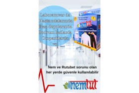 Resim Nemtut Nem Alıcı Rutubet Giderici Küf ve Korozyon Önleyici Koku Giderici Askılı Nem Tutucu 3 Kg 3 Kutu 6 Paket 