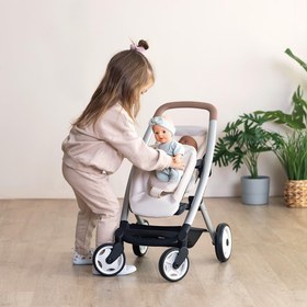 Resim Smoby Maxi-Cosi&Quinny Oyuncak İkiz Bebek Arabası - Bej 253222 