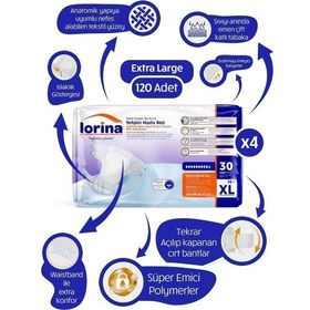 Resim Belbantlı Bez 4x30 Adet Xl XL 