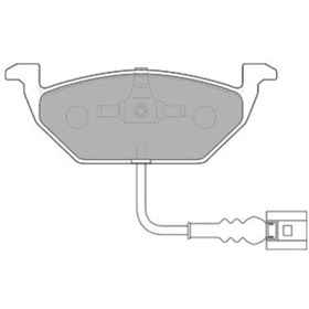 Resim Seat Altea Xl 1.6 2006-2019 Delphi Ön Fren Balatası N11.7580 