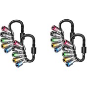 Resim Echo Chicly 2x Bit Tutucu Anahtarlık 20PCS 1/4 Hex Shank Etki Matkap Bit Anahtarlık Hızlı Değişim Bağlantı Tutucu Matkap Vidalı Adaptör (Yurt Dışından) 