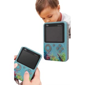 Resim 365Dükkan Çocuklara Özel 4K Hd Retro Oyun Konsol El Atari Taşınabilir 500 Oyunlu 