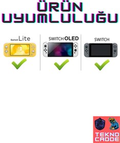 Resim beboncool Nintendo Switch/Switch OLED/Switch Lite Analog Koruyucu Silikon Pad 