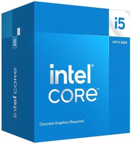 Resim Intel Core i5-14400F Tray 2.50GHz 10 Çekirdekli 20MB L3 Önbellek Soket 1700 Kutusuz Fansız İşlemci 