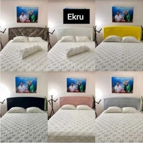 Resim Baza Başlığı Peluş Çift Kişilik Antrasit 80 160 