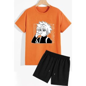 Resim Trendypassion Anime Şort T-Shirt Eşofman Takımı 