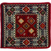 Resim HitDukkan Dekoratif Otantik Çift Taraflı Fermuarlı Kilim Şark Köşesi Minder Kılıfı (40cmx41cm) 