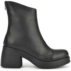 Resim Ziya, Kadın Hakiki Deri Bot 1531050z26105358k Siyah 1531050z26105358k 000 Siyah 