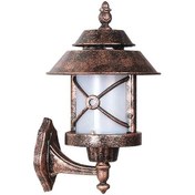 Resim Şanlı Bahçe Aydınlatma Duvar Aplik Ş792 Bakır 