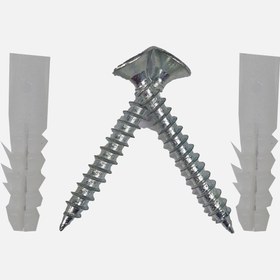 Resim Adilon Dübel+Vida Seti 8mm 8 adet 