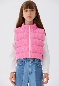 Resim Beverly Hills Polo Club BG Store Kız Çocuk Pembe Yelek 