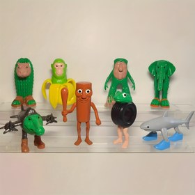 Resim 8 Sınırlı Baskı Tung Tung Tung Köpekbalığı Çubuğu Figür Oyuncakları - Yaratıcı Masa Dekoru, Ofis Rahatlatma Figürleri, Mükemmel Paskalya/Mezuniyet Hediyesi, Ev Araba Sevimli Dekorasyon 