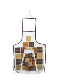 Resim Ayipek Coffee Havlulu Mutfak Önlüğü 10076 