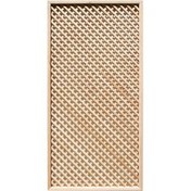 Resim SZN Wood Çerçeveli Seperatör 200 x 100 cm Sarıçam Geniş Çıtalı Düz Pahlı Kalınlık 40MM 