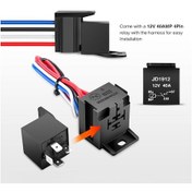 Resim 2 İn 1 12v Araba Yarışı Ateşleme Anahtarı Paneli, Anahtar Ve Motor Çalıştırma Düğmesi Ve Röle Kablo Demeti İle 