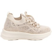 Resim Derinet Comfort Taban Taşlı Kadın Sneaker 