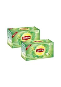 Resim Lipton Yeşil Çay Sade Süzen Poşet Çay 2'li 20 x 1.5 G 
