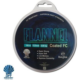 Resim DFT Bojin Flannel Fluorocarbon100 m 0.25 mm Misina 