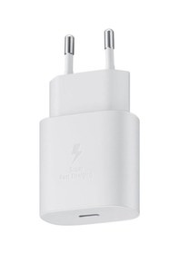 Resim Samsung Ep-Ta800N Typec 25W Hızlı Şarj Aleti - Beyaz (535632232) 