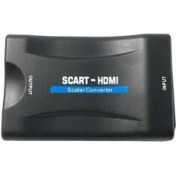 Resim Xinhang 1080 P Scart HDMI Dönüştürücü Video Ses Lüks Sinyal Adaptörü Dönüştürücüler Şarj Adaptörü Kablosu Için Gökyüzü Kutusu DVD Stb HDMI Kabloları (Yurt Dışından) 