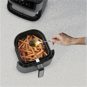 Resim Electrolux E6AF1-4ST Yağsız Fritöz 1500 W LED Ekranlı Çıkarılabilir Hazne ile Gri Renk 