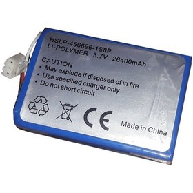 Resim 3.7v 26400mAh 40C (97.68Wh) Li-Polymer Batarya Pil - HSLP-456696- 