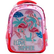 Resim Muggle Okul Çantası Flamingo Rose Mu-7211 