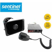 Resim HasbeeParts Profesyonel Siren 12V 150W Konuşmalı Sentinel 