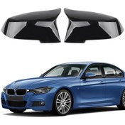 Resim Genel Markalar Bmw 3 Serisi F30 Batman Yarasa Ayna Kapağı Piano Black 2015-2018 