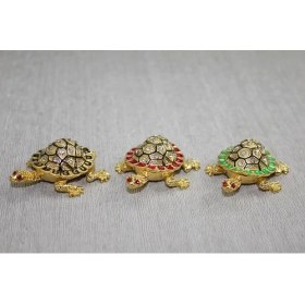 Resim Swaroski Minik Kaplumbağa Figürü ALK3867 