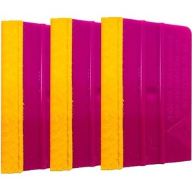 Resim Hakel_Reklam Keçeli Çizmeyen Ragle Folyo Kaplama Aparatı 3'Lü Avantaj Paketi 