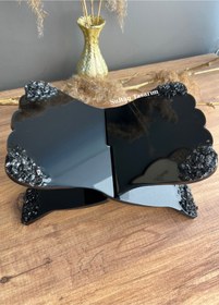 Resim Sultan Tasarım Masa Üstü Özel Tasarım Epoksi Kuranı Kerim Rahlesi 