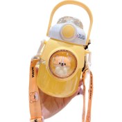 Resim Maryun Yaz Plastik Bardak Kızlar Yüksek Yüz Değer Net Kırmızı Saman Bardak Su Bardağı Büyük Kapasiteli Taşınabilir Karikatür Büyük Göbek Bardak Çocuk Su Bardağı (Yurt Dışından) 