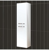 Resim Denko Girne 35 Cm Mdf Beyaz Banyo Boy Dolabı Beyaz 