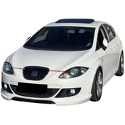 Resim Seat Leon Mk2 Ön Ek 2006 2007 2008 2009 Makyajsız Kasa Mat Siyah Plastik Ön Karlık 