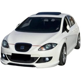 Resim Seat Leon Mk2 Ön Ek 2006 2007 2008 2009 Makyajsız Kasa Mat Siyah Plastik Ön Karlık 
