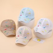 Resim Gençler için Nefes Alabilir Fileli Dinozor Nakışlı Beyzbol Şapkası - Ayarlanabilir Snapback, Polyester, Elde Yıkanabilir - İlkbahar/Yaz Günlük Giyim & Doğum Günü Partileri için İdeal, Dinozor Oyuncakları 