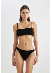 Resim DeFacto Regular Fit Bikini Altı-Fall in Love B7478AX24SMBK81 